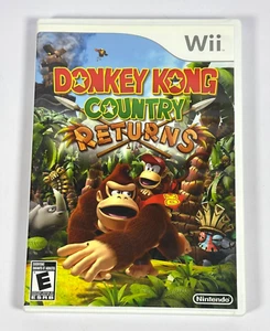Donkey Kong Country Returns (Nintendo Wii, 2010) Complete with Manual - TESTED - Picture 1 of 3