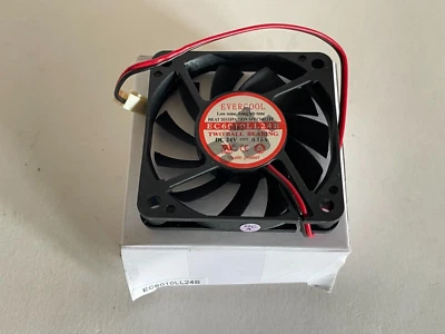 Evercool  EC6010LL24B 60mm  x 10mm Dual Ball Bearing 24 Volts - Image 1 of 4