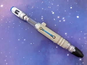 10th Doctor Who Sonic Screwdriver Electronic Light & 4 x Sound SFX Toy Prop - Picture 1 of 8