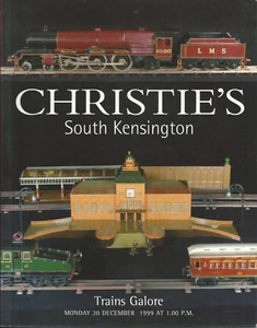 Christie's Modelleisenbahn Basset Lowke Bing Exley Hornby Marklin Katze 1999 - Bild 1 von 1