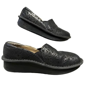 Alegria Debra Treasure Leather Slip On Comfort Clogs DEB-845 Womens 36 US 6-6.5 - Picture 1 of 11