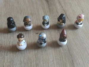LOT N°2 DE 8 FIGURINES STAR WARS ROLLINZ - Photo 1/4