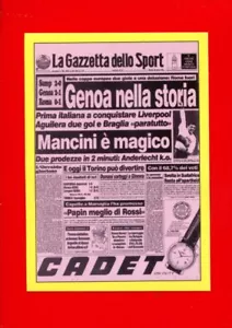 CALCIATORI Panini 2009-2010-Figurina-Sticker n. 712 - GENOA -GAZZETTA-New - Imagen 1 de 4