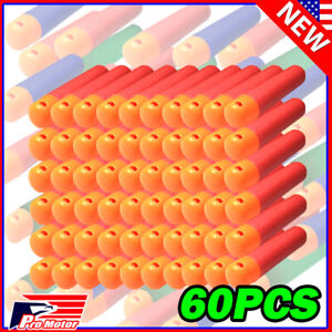 Lot 60x Red Refill Foam Bullet xl Darts For air warriors max mega blaster Gun