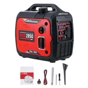 2850W Portable Inverter Generator Gas Powered Quiet for Camping RV Travel - Picture 1 of 13