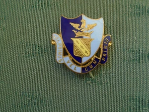 VINTAGE ST ANNES COLLEGE GRAMMAR SCHOOL LYTHAM ST ANNES LANCASHIRE ENAMEL BADGE - Picture 1 of 2