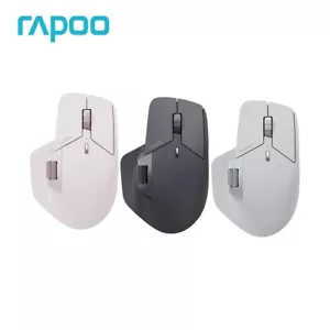 Rapoo Wireless Mouse 2.4G + Bluetooth Multi Device For PC Tablet Laptop Android - Picture 1 of 24