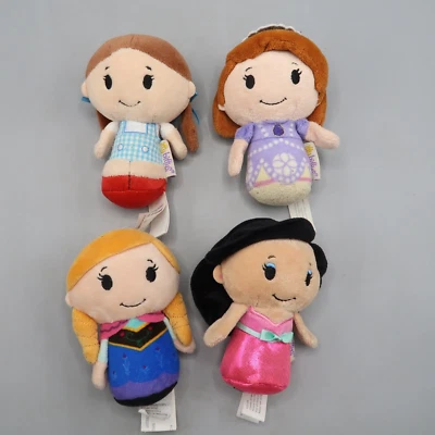 Hallmark Itty Bittys Lote 5" Peluche Lote Caperucita Roja Sofía la 1ª Barbie Anna Foto 1 de 4