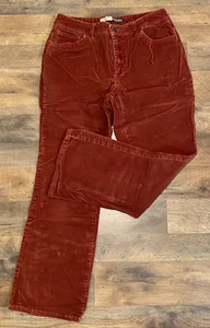 Pantalones de pana oxidada para mujer St. John's Bay talla 12P - Imagen 1 de 3