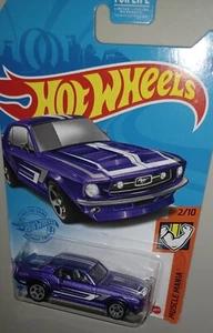 Hot Wheels '67 Mustang Coupe Purple 2021 Muscle Mania 2/10 192/250 - Picture 1 of 4