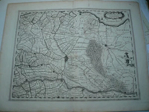 UTRECHT-vltraiectvm dominivm, map anno 1660, Blaeu Coppermap, edited by the Blae - Picture 1 of 15