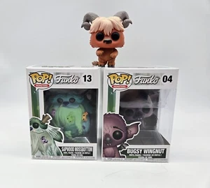 Wetmore Forest Monster Funko Pops Bugsy Wingnut + Sapwood Mossbottom +Butterhorn - Picture 1 of 2