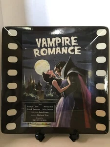 Mulberry Home Vampire Romance Movie Melamine Plate Halloween - Picture 1 of 4