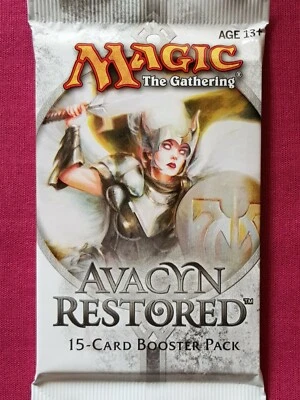 Magic The Gathering AVACYN RESTORED New Sealed Booster Pack MTG - Image 1 of 4