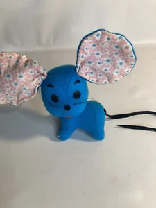 Dream pets dakin blue mouse vintage Plush Stuffed Animal  - Picture 1 of 5