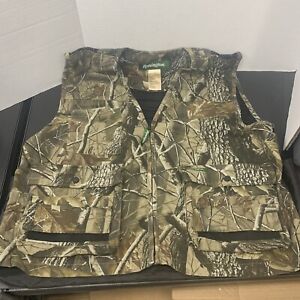 Remington Men’s L Green Camouflaged Mesh Hunting Shooting Sports Vest Jacket