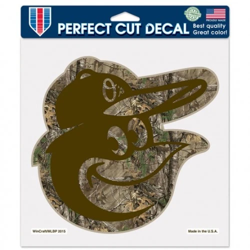 Baltimore Orioles Car Window Decal 8 Decal RealTree - Image 1 of 1