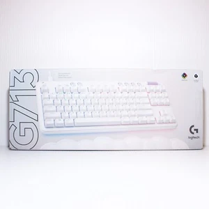 Logitech G713 Mechanical Gaming Keyboard (White Mist) - Picture 1 of 5