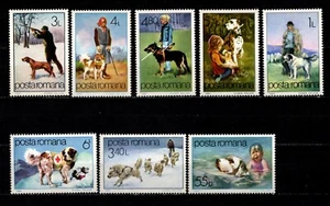 Rumänien Sc #3060-67 postfrisch 1982 hunde schüferspitz führer dalmatina St. BERNARD - Bild 1 von 1