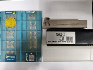 Taegutec TQHR 20 27 Werkzeughalter 1 Stück, TQJ 27 2,3 mm 5 Stück, TQC 1,85 MM 5 Stück - Bild 1 von 5