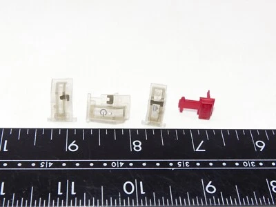 Wii Smoke Transparent Black Button Replacement Nintendo Console Parts Power Open - Image 1 of 3