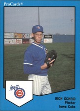 1989 Iowa Cubs ProCards #1713 Rich Scheid