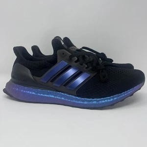 NEW Adidas Ultraboost 5.0 DNA Black Metallic Blue Men's Sizes 7-13 GY8614 Shoes - Picture 1 of 6