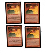 Shivan Phoenix X 4 MTG Urza's Legacy Magic the Gathering