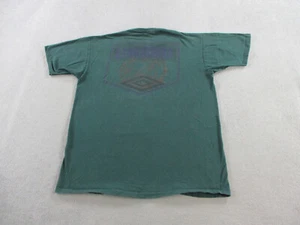 VINTAGE Umbro Shirt Adult XL Green Made in USA Single Stitch Graphic Print Logo - Picture 1 of 9