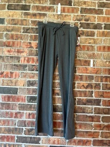Suzette Collection Straight Leg Gray Pants Ribbed Fleece women’s Size:S NWT - Picture 1 of 9
