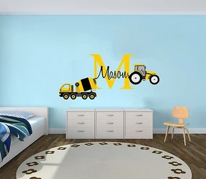 Custom Name Builder Wall Decal Boy/Girl Room -Mural Wall Decal For Kids Bedroom - Picture 1 of 2
