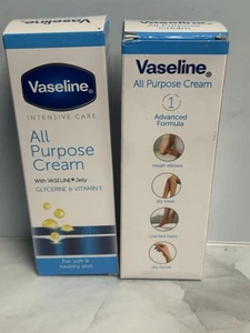 Lot Of 2 *Vaseline Intensive Care All Purpose Cream*Rough Skin Relief*1.41 oz Ea - Picture 1 of 2