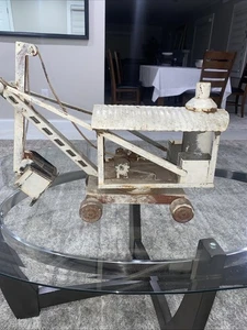 Antique Buddy L Steam Shovel Pressed Steel 1920's Vintage Construction Toy Rare - Picture 1 of 17
