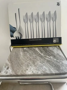 WMF Cromargan Juego de cubiertos de pescado de acero inoxidable y servicio para 6 personas 14 piezas - Imagen 1 de 3