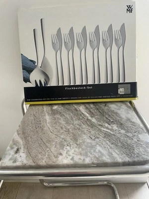 WMF Cromargan stainless steel Fish Cutlery set & service for 6 people 14 pieces  - Image 1 of 3