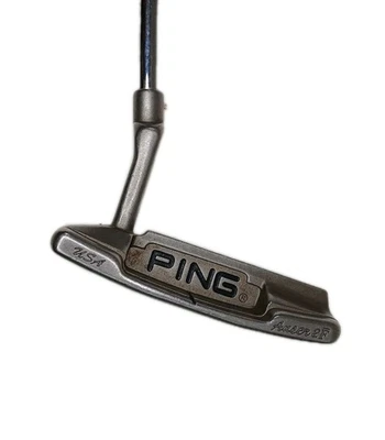 Ping Karsten Anser 2F Putter Steel Pixel Face Blade Shaft 35" R-Hand Needs Grip - Image 1 of 4