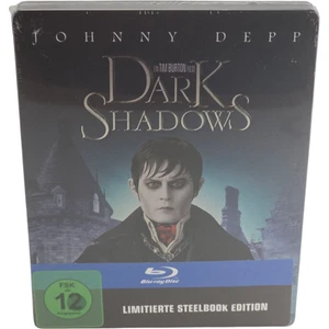 Dark Shadows Johnny, Michelle Pfeiffer Blu-Ray Steelbook Tim Burton Region B - Imagen 1 de 10