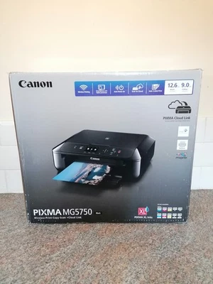 🖨️ Canon PIXMA MG5750 Wireless All-in-One Inkjet Printer – Excellent Condition - Image 1 of 4