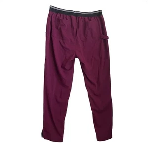 Beyond Scrubs Women Scrub Pants MP Maroon Medical Uniform Nurse Workwear Dental - Picture 1 of 12
