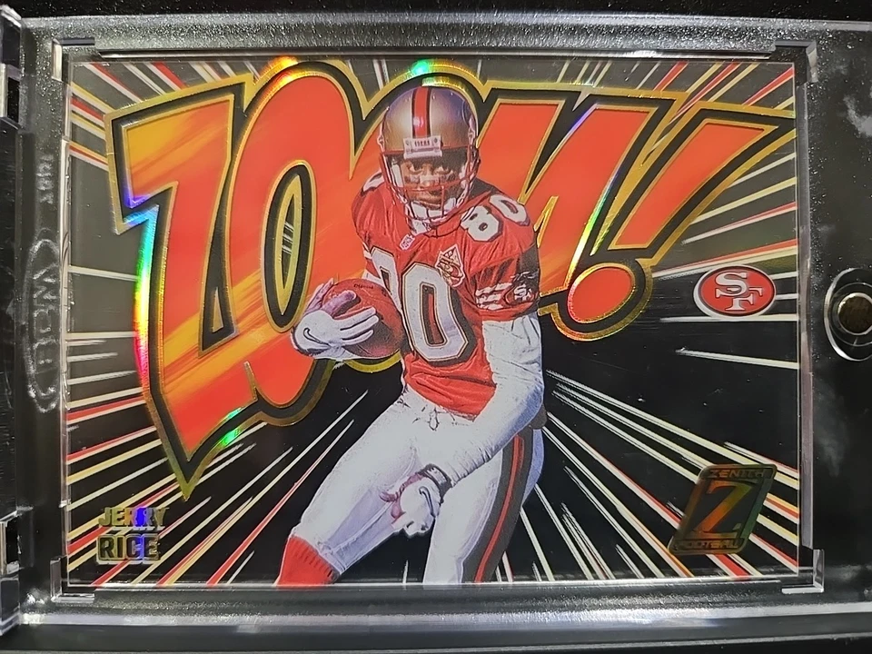2023 Panini Zenith - 变焦! Jerry Rice #23 加额外阅读!!!!! — 第 1/4 张图片