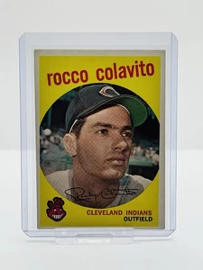 1959 Topps Rocco Colavito #420 - Sehr guter Zustand + - Bild 1 von 3