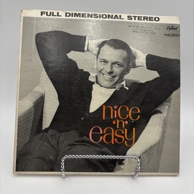 Frank Sinatra-Nice 'N' Easy-Jazz Capitol Records SW1417 1960 lp Vinyl Album VG+ - Image 1 of 4