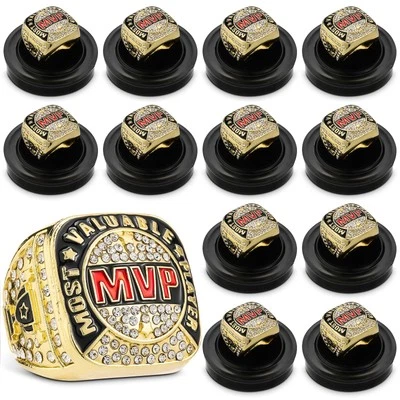 MVP Ring Most Valuable Player Ring Ball Games MVP Rings Sport Championship Tr...