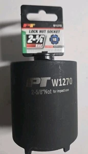 Performance Tool W1270 Spindle Nut Socket 6-Slot Front Axle 1/2 Inch Drive - Picture 1 of 7