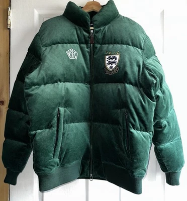 Ralph Lauren Men M Polo Sport Corduroy Full-Zip 650 Fill Down Puffer Jacket NEW - Image 1 of 4