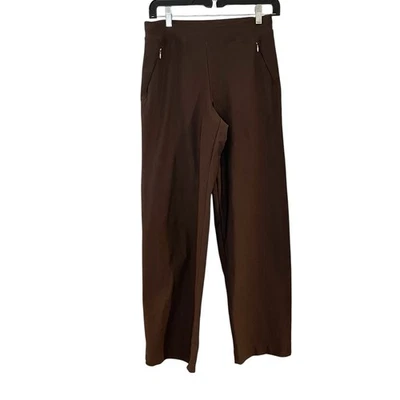 LUCY Mid-Rise Brown Y2K Style Straight-Leg Yoga Activewear Yoga Pants Size XS - Image 1 of 4
