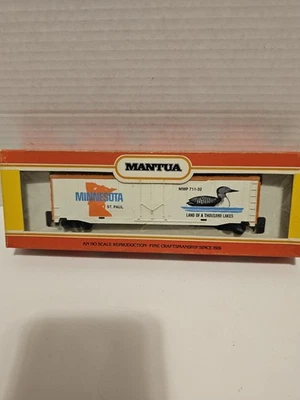HO Mantua MINNESOTA MMP 711-32 U.S. State Series 50' Box Car Land Of 1000 Lakes - Image 1 of 4