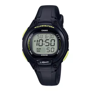 CASIO,LW-203-1BVDF in schwarz,Kinderuhr,Unisex,Digitaluhr,Armbanduhr,mit Alarm - Bild 1 von 1