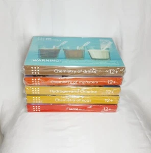 Lot of 5 MEL Science Chemistry Kits Homeschool Experiments Sealed Age 12+ NEW - Picture 1 of 4