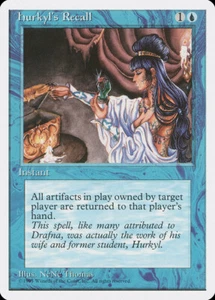 MTG Hurkyl's Recall - 4ª Edizione #77 - Foto 1 di 1